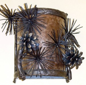 WS Pine Cone Sconce (a)