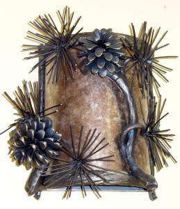 WS Pine Cone Sconce (b)